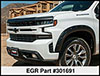 EGR 301691 | 2019 Chevy 1500 Super Guard Hood Guard - Dark Smoke Alternate Image 8