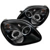 SPYDER 5011190 | Spyder Mercedes Benz SLK Halo Projector Headlights - Black - (PRO-YD-MBSLK98-1PC-HL-BK); 1998-2004 Alternate Image 1