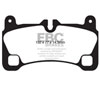 EBC dp31836c | 08-09 Volkswagen Touareg 3.6 (2 holes at bottom of backplate) Redstuff Rear Brake Pads; 2008-2009 Alternate Image 4