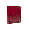 Builtright Industries 110016 | BuiltRight Industries 2020 Jeep Gladiator Bed Plug Plate Cover (Alum) - Red; 2020-2024 Alternate Image 5