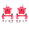 PowerStop s2696 | Power Stop 05-07 Toyota Avalon Rear Red Calipers w/Brackets - Pair; 2005-2007 Alternate Image 2