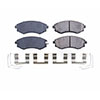 PowerStop 17449 | Power Stop 92-01 Hyundai Elantra Front Z17 Evolution Ceramic Brake Pads w/Hardware; 1992-2001 Alternate Image 1