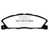 EBC dp33019c | 13+ Ford Taurus 3.5 Twin Turbo SHO Redstuff Front Brake Pads; 2013-2023 Alternate Image 4