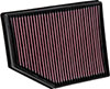 K&N Engineering 333055 | K&N 15-17 Volvo V40 2.0L DSL Drop In Air Filter; 2015-2017 Alternate Image 1