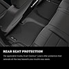 Husky Liners 55461 | 17-21 Titan CC / 16-21 Titan XD CC w/ Front Buckets X-act 2nd Seat Floor Liner BLK; 2017-2021 Alternate Image 5