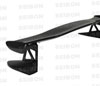 Seibon RS0607HDCV4D-MG | Carbon Fiber Mg Style Rear Spoiler Honda Civic 4dr; 2006-2010 Alternate Image 1