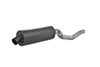 MBRP AT-6408SP | 95-05 Yamaha YFM 350FX Wolverine Slip-On Exhaust System w/Sport Muffler; 1995-2005 Alternate Image 1