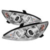 SPYDER 5064318 | Spyder Toyota Camry Halo Projector Headlights - Chrome - (PRO-YD-TCAM02-HL-C); 2002-2006 Alternate Image 1