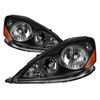 SPYDER 9036019 | xTune Toyota Sienna Halogen Models Only 2006-2010 OEM Style Headlights - Black HD-JH-TSIE06-AM-BK; 2006-2010 Alternate Image 1