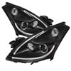 SPYDER 5076830 | Spyder Nissan Altima 4Dr Projector Headlights - Light Tube DRL LED Halo - Black - (PRO-YD-NA104D-LTDRL-BK); 2010-2012 Alternate Image 2