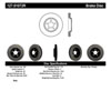 Stoptech 127.61072R | StopTech Mercury Grand Marquis Sport Drilled/Slotted Rotor, Front Right; 2003-2011 Alternate Image 1