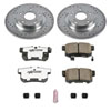 PowerStop k2310-26 | Power Stop 00-09 Honda S2000 Rear Z26 Street Warrior Brake Kit; 2000-2009 Alternate Image 2