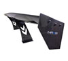 NRG carb-a691nrg | NRG Carbon Fiber Spoiler - Universal (69in.) w/NRG Logo / Stand Cut Out / Large Side Plate Alternate Image 2