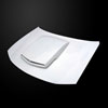 Amerihood DC06AHTAFH | Dodge Charger Type-TA Style Functional Ram Air Hood; 2006-2010 Alternate Image 1