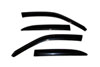 AVS 94145 | 98-02 Mazda 626 Ventvisor Outside Mount Window Deflectors 4pc - Smoke; 1998-2002 Alternate Image 1