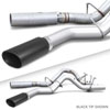 Banks Power 48947-b | 17+ GM Duramax L5P 2500/3500 Monster Exhaust System - SS Single Exhaust w/ Black Tip; 2017-2020 Alternate Image 7