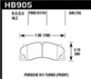 Hawk Performance HB905Q.646 | Hawk DTC-80 14-18 Porsche 911 Front Race Brake Pads; 1980-2014 Alternate Image 2