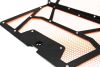 Agency Power aprzr111fmbmor | 14-18 Polaris RZR XP 1000 / XP Turbo Vented Engine Cover - Matte Black/Orange Mesh; 2014-2018 Alternate Image 3