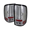 SPYDER 5014931 | Spyder GMC Sierra 3500 1500/2500/3500HD Denali (Not fit Dually 4 Rear Wheels) LED Tail Lights - Chrome - (ALT-YD-GS07-LED-C); 2007-2012 Alternate Image 1