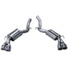 American Racing Headers CAZ28-14300STBK | Camaro ZL1/Z28/1LE Quad-Tip Axle Back Axle Back Mufflers with Quad S/S Tips; 2012-2021 Alternate Image 1