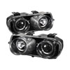 SPYDER 5008671 | Spyder Acura Integra Halo Projector Headlights - Black - (PRO-YD-AI94-HL-BK); 1994-1997 Alternate Image 2