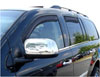 AVS 194344 | 07-10 Chrysler Aspen Ventvisor In-Channel Front & Rear Window Deflectors 4pc - Smoke; 2007-2010 Alternate Image 1