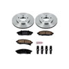 PowerStop koe1498 | Power Stop 88-95 Buick Regal Front Autospecialty Brake Kit; 1988-1995 Alternate Image 2