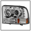 SPYDER 5010360 | Spyder Ford Excursion 1PC Dual Halo LED ( Replaceable LEDs ) Projector Headlights G2 Version - Chrome - (PRO-YD-FF25099-1P-G2-C); 2000-2004 Alternate Image 7