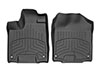 WeatherTech 448391im | 2019 Honda Passport Front Floorliner HP - Black; 2019-2019 Alternate Image 1