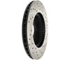 Stoptech 127.40026R | StopTech Acura Legend Sport Drilled/Slotted Rotor, Front Right; 1991-1995 Alternate Image 4