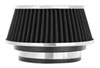 Spectre 8161 | Adjustable Conical Air Filter 2-1/2in. Tall (Fits 3in. / 3-1/2in. / 4in. Tubes) - Black Alternate Image 1