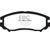 EBC dp31755c | 04-06 Hyundai Tiburon 2.7 6 speed Redstuff Front Brake Pads; 2004-2006 Alternate Image 6