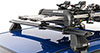 Rhino-Rack 573 | Universal Ski/Snowboard Carrier - Fits 3 Pairs of Skis or 2 Snowboards - Black Alternate Image 1