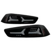 SPYDER 5088147 | Spyder Mitsubishi Lancer/Evolution X 08-14 V2 LED Tail Lights - Black Smoke ALT-YD-ML08V2-SEQ-BSM; 2008-2014 Alternate Image 1