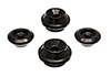 Energy Suspension 15.8101g | 93-99 VW Golf III/Jetta III/ GTI Black Rear Strut Tower Bushings; 1993-1999 Alternate Image 3