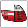 SPYDER 5000835 | Spyder BMW E53 X5 4PCS Tail Lights - Red Clear - (ALT-YD-BE5300-RC); 2000-2006 Alternate Image 4