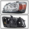 SPYDER 9039157 | Xtune Toyota Highlander 04-06 (Non Hybrid Models) OEM Style Headlights Chrome HD-JH-THIGH04-AM-C; 2004-2006 Alternate Image 6