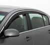 AVS 794010 | 03-07 Honda Accord Ventvisor Low Profile Deflectors 4pc - Smoke w/Chrome Trim; 2003-2007 Alternate Image 3