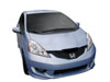 AVS 320003 | 09-10 Honda Fit Aeroskin Low Profile Acrylic Hood Shield - Smoke; 2009-2010 Alternate Image 1