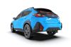 Rally Armor mf106urblknb | 2024 Subaru Crosstrek Black UR Mud Flap Light Blue Logo; 2024-2024 Alternate Image 1