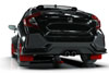 Rally Armor mf51-ur-rd/blk | 17-19 Honda Civic Sport Touring Red UR Mud Flap w/ Black Logo; 2017-2019 Alternate Image 2