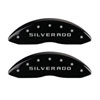 MGP 15129SMGPBK | MGP 4 Caliper Covers Engraved Front & Rear MGP Black finish silver ch; 2002-2006 Alternate Image 6