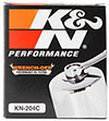 K&N Engineering kn204c | K&N Honda / Kawasaki / Arctic Cat / Suzuki / Triumph / Yamaha 2.688in OD x 2.969in H Oil Filter Alternate Image 5