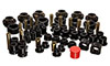 Energy Suspension 3.18103g | 81-87 Chevy/GMC 4WD (w/ Aftermarket Frt Springs) Blk Hyper-flex Master Bushing Set; 1981-1987 Alternate Image 3