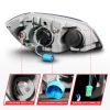 ANZO 121573 | 05-10 Chevrolet Cobalt / 07-10 Pontiac G5 LED Projector Headlights w/ Seq Black Housing; 2005-2010 Alternate Image 4