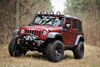 Omix 11609.30 | 4-Piece Fender Flare Kit- 07-18 Jeep Wrangler JK; 2007-2018 Alternate Image 1