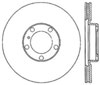 Stoptech 128.34096L | StopTech BMW X5 Sport Cryo Cross Drilled Rotor, Front Left; 2007-2013 Alternate Image 1