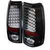 SPYDER 5002044 | Spyder Silverado Led Tail Lights - Black - (ALT-YD-CS99-LED-BK); 1999-2002 Alternate Image 2