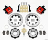 Wilwood 140-11979-dr | Combination Parking Brake Rear Kit 12.19in Drilled Red 2006-Up Civic / CRZ; 2006-2021 Alternate Image 1