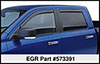 EGR 573391 | 09+ Ford F/S Pickup Crew Cab In-Channel Window Visors - Set of 4 (573391); 2009-2023 Alternate Image 3